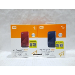 WD 1TB SSD External MY PASSPORT NVMe USB 3.2 GEN-2 TYPE C
